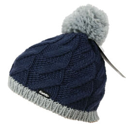 Czapka Eisbar Asteria Pompon MÜ Navy
