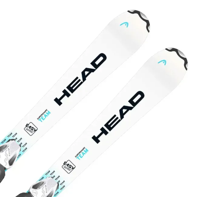 Narty dla dzieci Head Supershape Team Easy JRS 2026 + JRS 4.5 / 7.5 GW