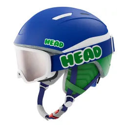 Kask i gogle narciarskie dziecięce Head Mojo Set Blue Green 2026
