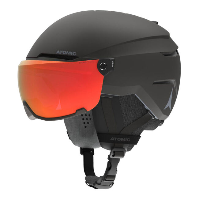 Kask narciarski Atomic Savor Visor Photo Black / Red S1-S3 z fotochromem 2026