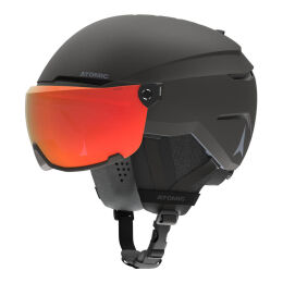 Kask narciarski Atomic Savor Visor Photo Black / Red S1-S3 z fotochromem 2026