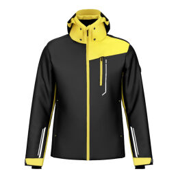 Kurtka narciarska Head Supershape Jacket Men Black Yellow 2026