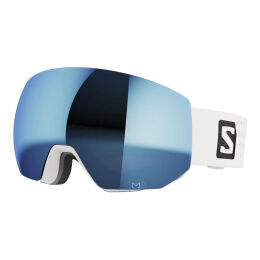 Gogle narciarskie snowboardowe Salomon Radium Pro White Sigma Sky Blue OTG S3