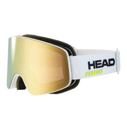Gogle narciarskie Head Horizon 5K Race Gold White + dodatkowa szyba 2023