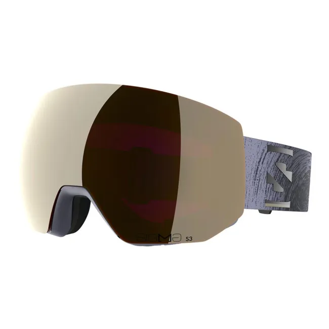 Gogle narciarskie snowboardowe Salomon Radium Pro Sigma Black Gold S3 + dodatkowa szyba S1 2026