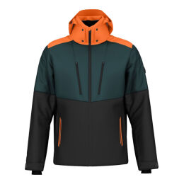 Kurtka narciarska Head Neo Jacket Black Orange Green 2026