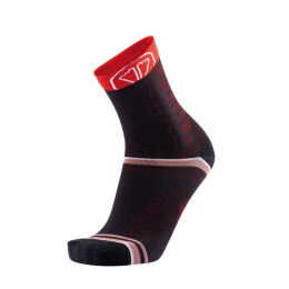 Skarpety biegowe Sidas Winter Run Black Red