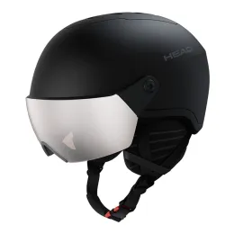 Kask narciarski dziecięcy Head Yuki Visor Black / Silver Red S2 2027