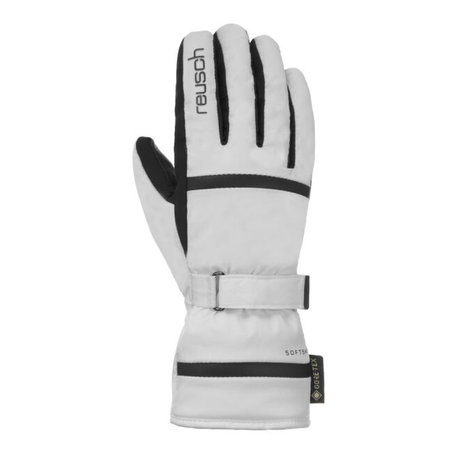 Rękawice narciarskie damskie Reusch Alessia GTX White Black 2024