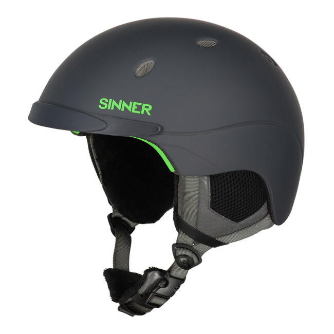 Kask narciarski snowboardowy Sinner Titan Grey Green