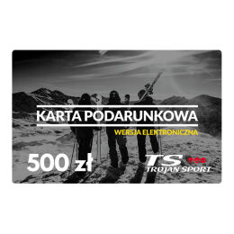 Karta podarunkowa Trojan Sport 500 zł wersja elektroniczna