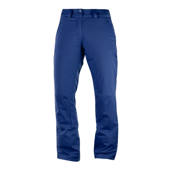 Spodnie narciarskie damskie Salomon Stormpunch Pant W Medieval Blue