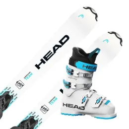 Zestaw zjazdowy dziecięcy Head Supershape Team Easy Jrs  + Head Raptor 60 Jr 2026