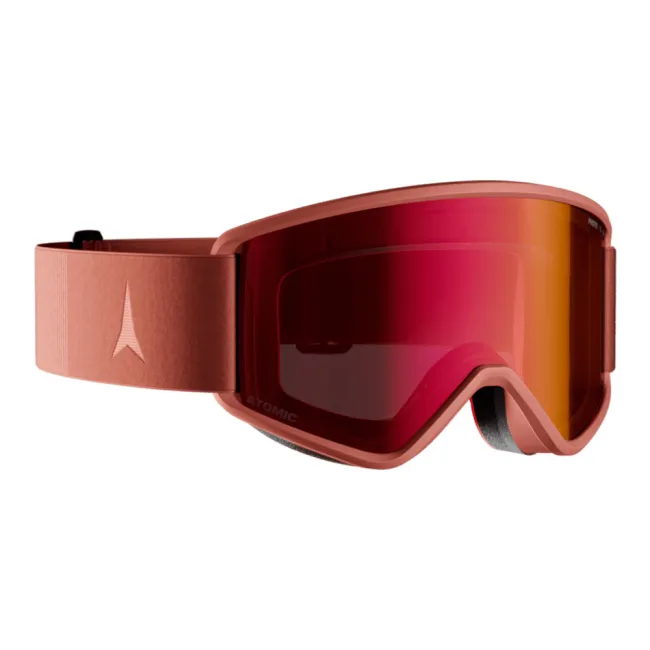 Gogle narciarskie Atomic Savor L Photo Redwood / Red OTG S1-S3 2027