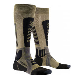 Skarpety narciarskie X-Socks Ski HeliXX 4.0 Gold Black 2025