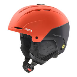 Kask narciarski Uvex Stance Mips Fierce Red Black Mat 2025