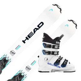 Zestaw zjazdowy dziecięcy Head Supershape Team Easy Jrs  + Salomon S/Race 60T L 2026