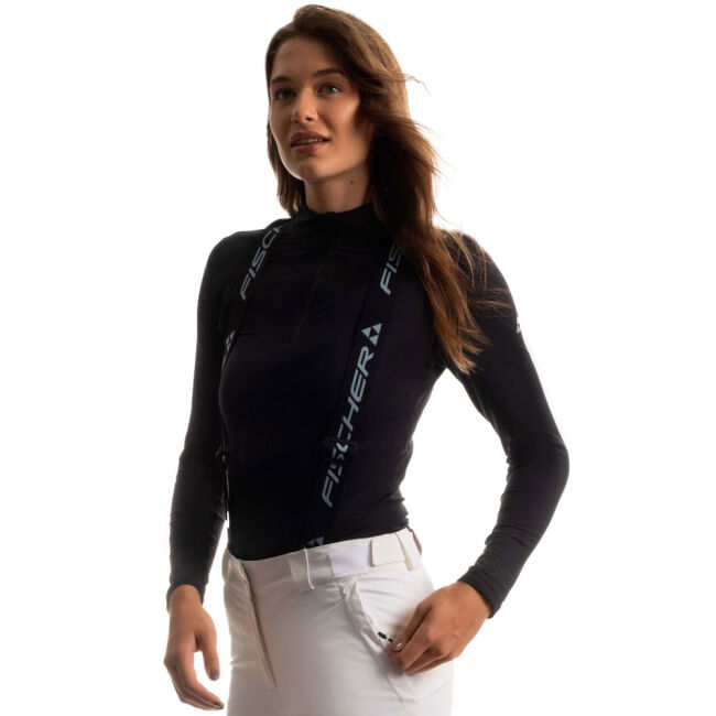 Bluza damska Fischer Enbasis Pro Black (druga warstwa) 2026