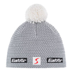 Czapka narciarska Eisbar Jamie Pompon MU SP Light Grey White 2024