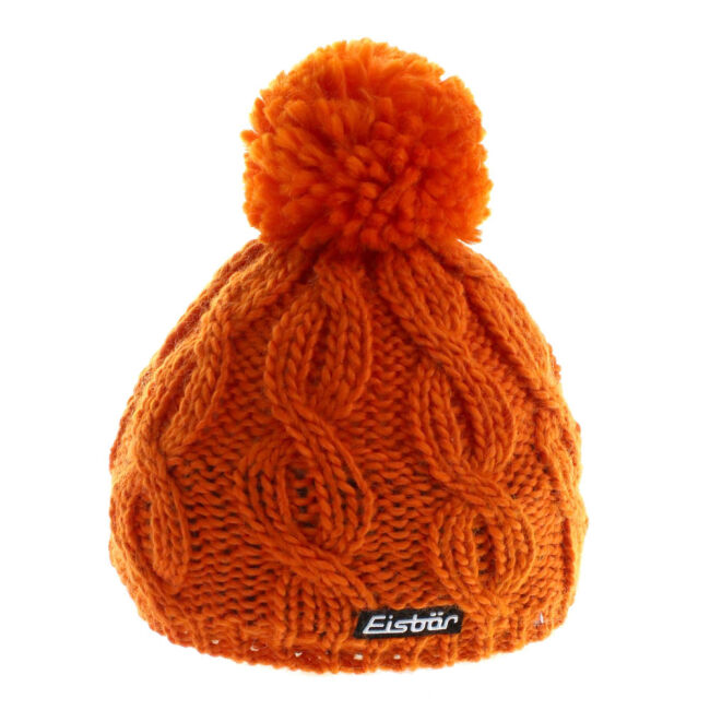 Czapka Eisbar Antonia Pompon MU Orange - Outlet