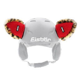 Ozdoba rogi Eisbar Helmet Ears Red na kask narciarski