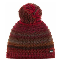 Czapka Eisbar Mikata Pompon MÜ Red