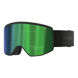 Gogle narciarskie Atomic Four PRO L HD All Black / Green S2 OTG 2027