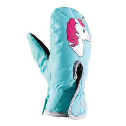 Rękawice narciarskie dziecięce Viking Kiddo Mitten Turquoise 2023