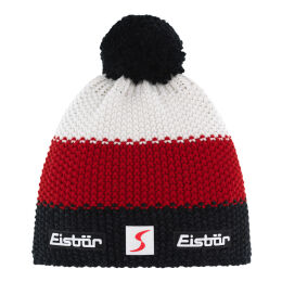 Czapka narciarska Eisbar Star Pompon MU SP Black Ardea White