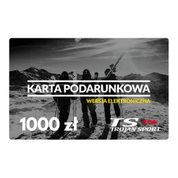 Karta podarunkowa Trojan Sport 1000 zł wersja elektroniczna