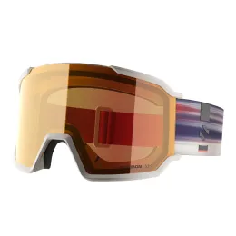 Gogle narciarskie Salomon S/View 3 Photo Rainy Day / ML Red S1-S3 z fotochromem 2026