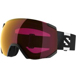 Gogle narciarskie snowboardowe Salomon Radium Sigma Black / Poppy Red OTG S2 2026