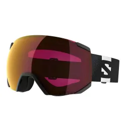 Gogle narciarskie snowboardowe Salomon Radium Sigma Black / Poppy Red OTG S2 2027