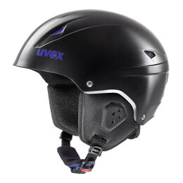 Kask narciarski Uvex Eco Black Mat Blue 2023
