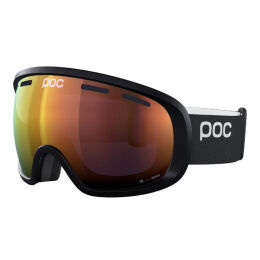 Gogle narciarskie Poc Fovea Clarity Uranium Black Partly Sunny Orange S2 2025