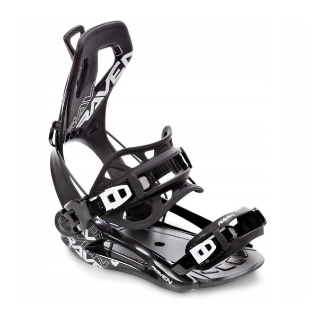 Wiązania Snowboardowe Raven Fastec FT360 Black 2025