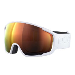 Gogle narciarskie Poc Zonula Hydrogen White Partly Sunny Orange S2 + S1 2025