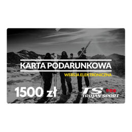 Karta podarunkowa Trojan Sport 1500 zł wersja elektroniczna