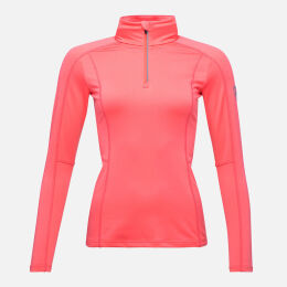 Bluza damska Rossignol W Classique 1/2 Zip Corail 2023
