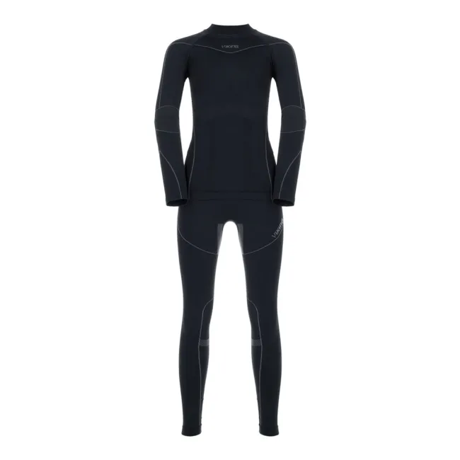 Komplet bielizna dziecięca termoaktywna termiczna Viking Fliper Black 2026