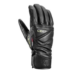 Rękawice narciarskie Leki WCR Venom Speed 3D Black Ice Lemon 2026