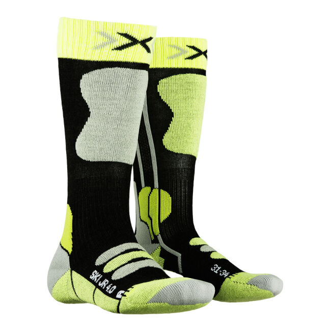 Skarpety narciarskie dziecięce X-Socks Ski Junior 4.0 Melange Lime 2024