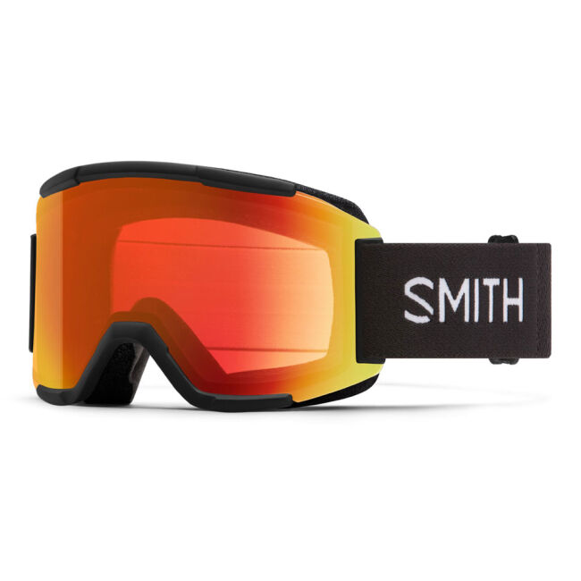 Gogle narciarskie Smith Squad Black ChromaPop Pro Photochromic Red Mirror S1-S3 2025