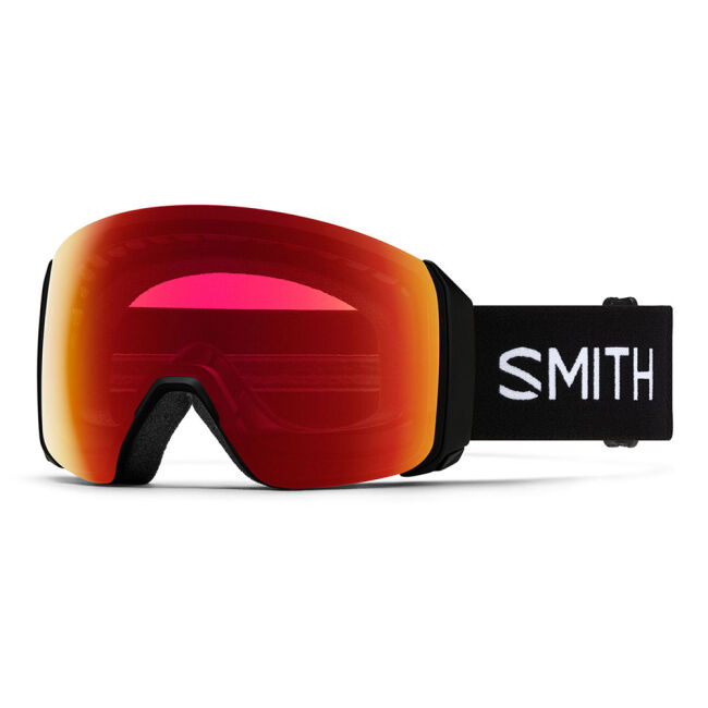 Gogle narciarskie Smith 4D Mag XL Black Chromapop Photochromic Red Mirror S1-S2 + Chromapop Storm Blue Sensor Mirror S1 OTG 2025