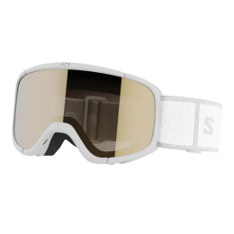 Gogle narciarskie dziecięce Salomon Lumi Flash White Gold S2 2024