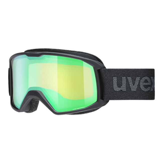 Gogle narciarskie Uvex Elemnt FM Black Mat Mirror Green OTG S2 2025