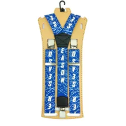 Szelki do spodni narciarskich TopGal Winter Season Blue