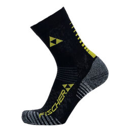 Skarpety biegowe Fischer XC Socks Short Black Yellow 2022