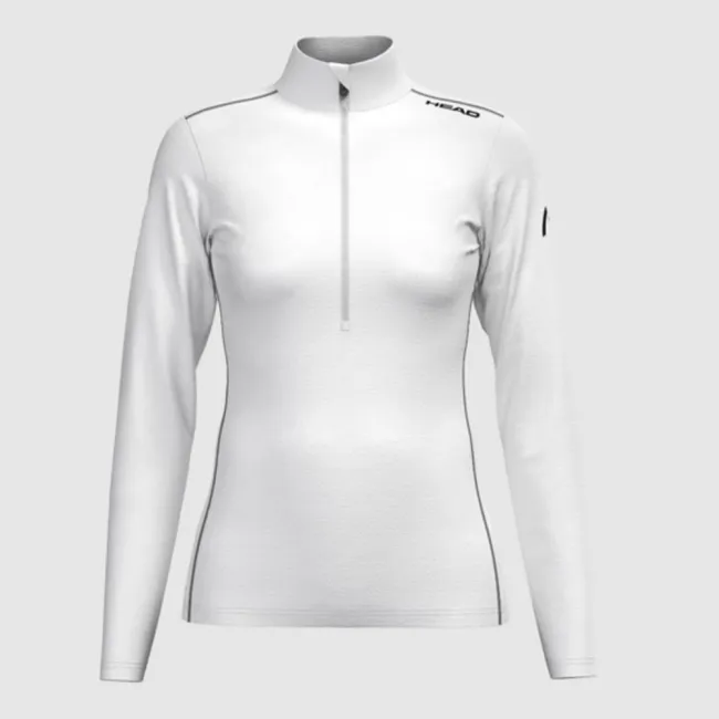 Bluza damska Head Race Midlayer Women White (druga warstwa) 2026