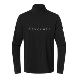Bluza Descente Chest Logo T-Neck Black (druga warstwa) 2026